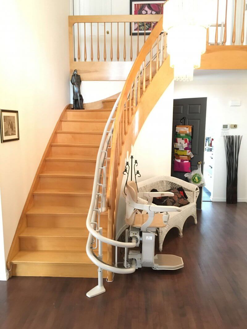 Stannah Curved Stairlift